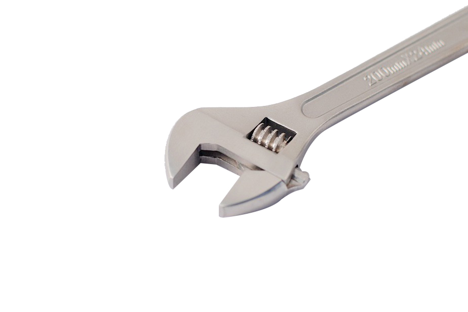304QF INOX Stainless Steel Adjustable Wrench Spanner Shifter Resist Corrosion