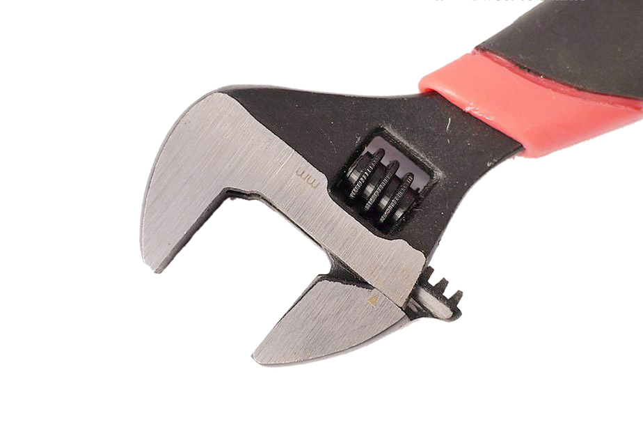 20mm Wide Jaw 150mmL Stubby Adjustable Wrench Shifter Spanner for Confined Area