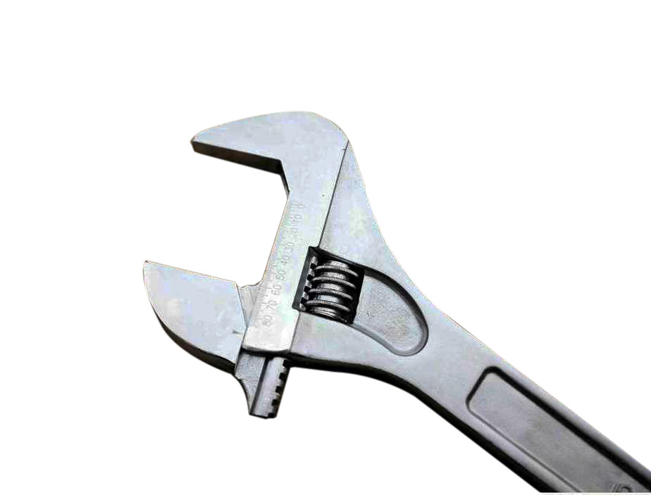 30"/770mm 90mm Jaw Tip-End Adjustable Wrench Shifter Drop Forged All Super Alloy Steel