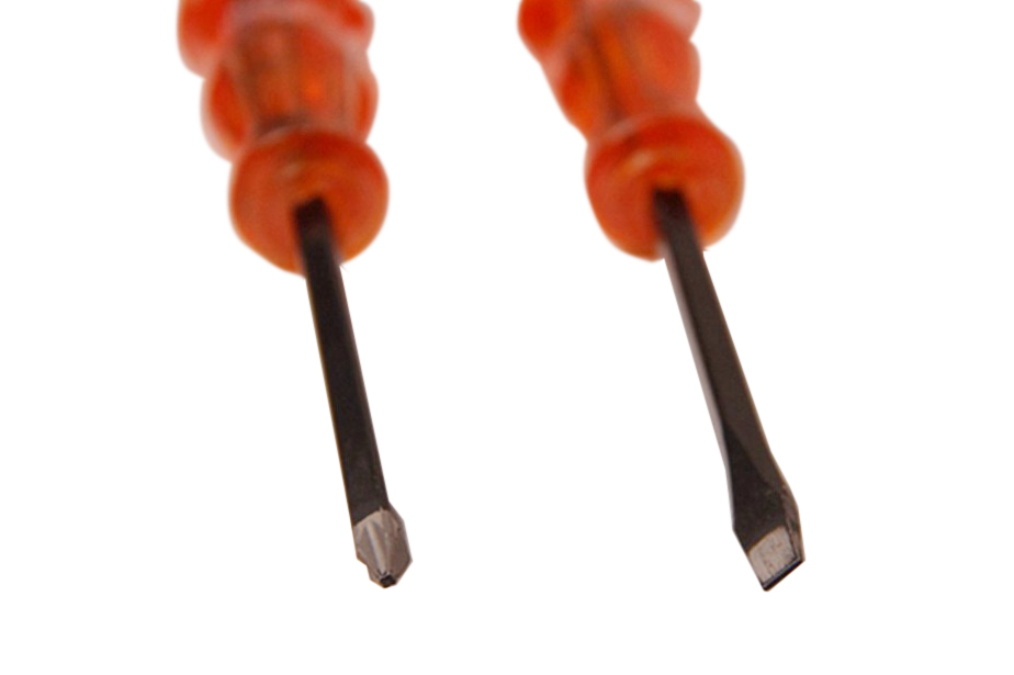 Go Through Thru Tang Hammering Screwdriver+200g Machinist Hammer 6pc Set