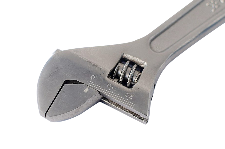Expert Cr-V Black Nickle Plated Adjustable Wrench Shifter