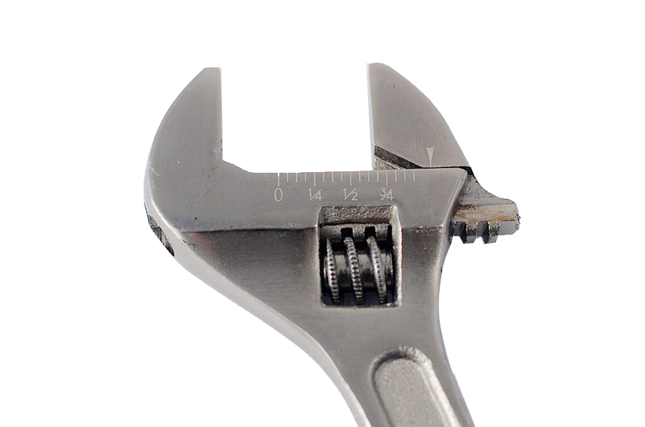 Expert Cr-V Black Nickle Plated Adjustable Wrench Shifter