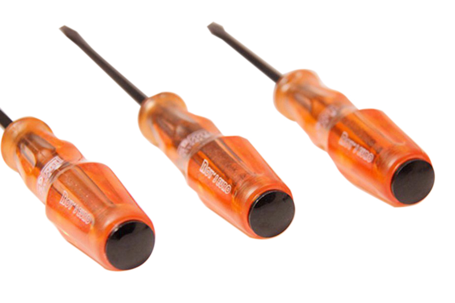 Go Through Thru Tang Hammering Screwdriver+200g Machinist Hammer 6pc Set