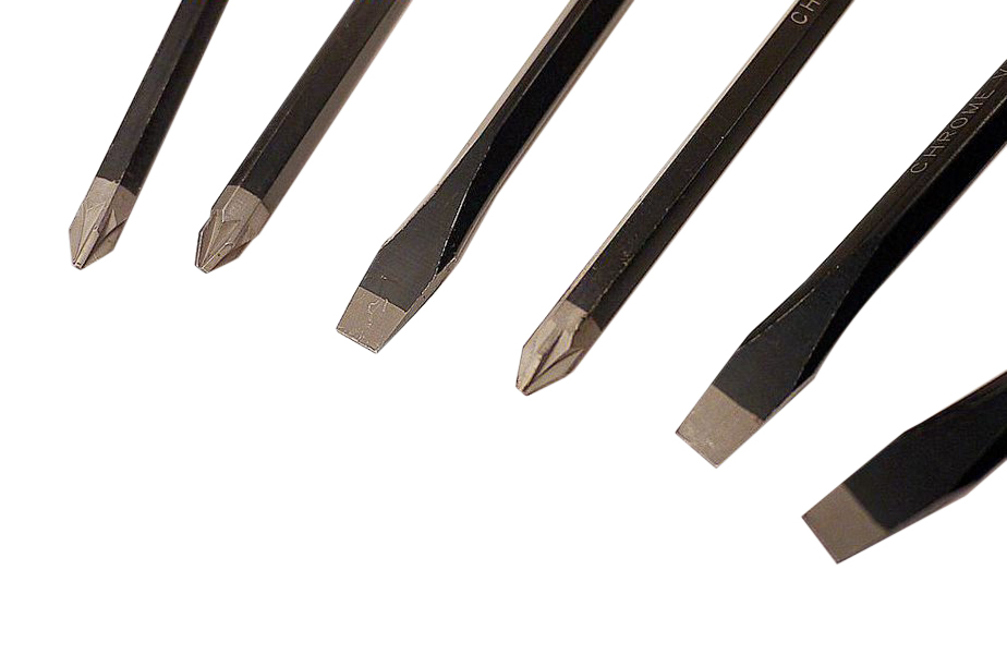 Expert Screwdriver Magnetic Tip Pozi Slotted Size Option