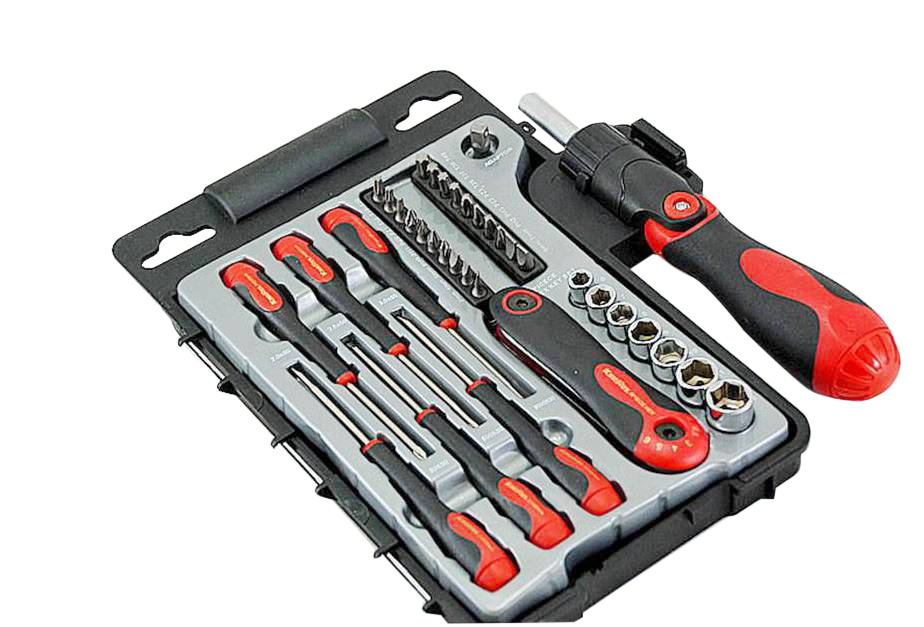 All-in-1 36pc Flex Ratchet Screwdriver Socket,Bits,Precision Screwdriver Hex Key