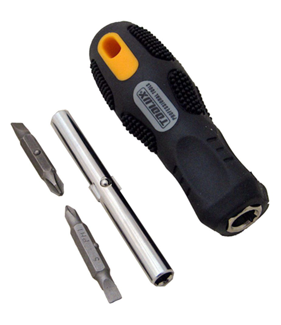 Professional 11pc Cr-V Hexagonal Blade Screwdriver Set Magnetic Pick Up Tools