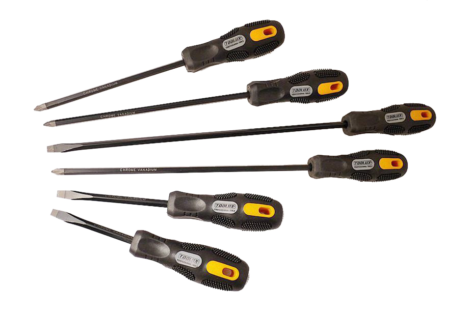 Expert Screwdriver Magnetic Tip Pozi Slotted Size Option