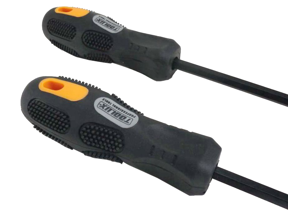 Professional 11pc Cr-V Hexagonal Blade Screwdriver Set Magnetic Pick Up Tools