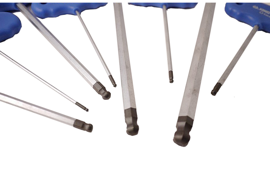 SNCM-V Steel T Handle Hex Allen Alan Key Hexagon with Ball Individual