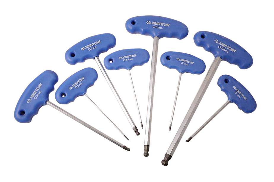 SNCM-V Steel T Handle Hex Allen Alan Key Hexagon with Ball Individual