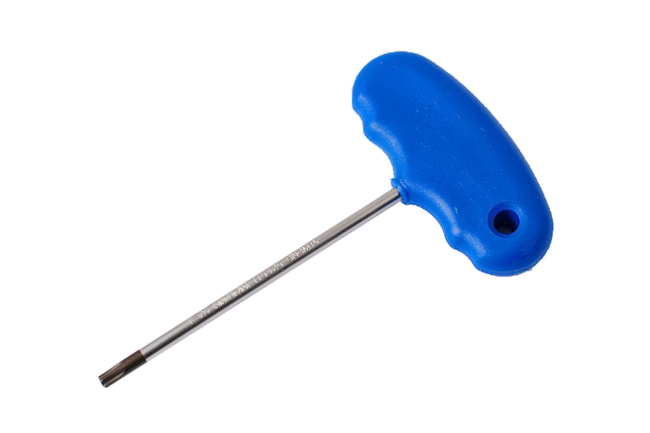 SNCM-V Steel  T-type Torx Torque Star Key Wrench Option:T25, T45