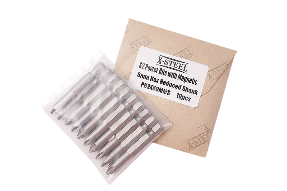 S2 Steel Impact Screwdriver Power Bits Phillip Head Option: Ph2x 25/50/65/100/150mmL