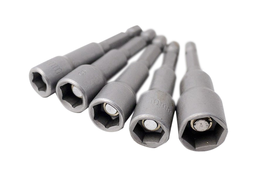 Magnetic Nut Setter Hex Socket Drive Option:5.5,6,7,8,9,10,11,12,13,14,1/4"5/16"3/8"1/2"