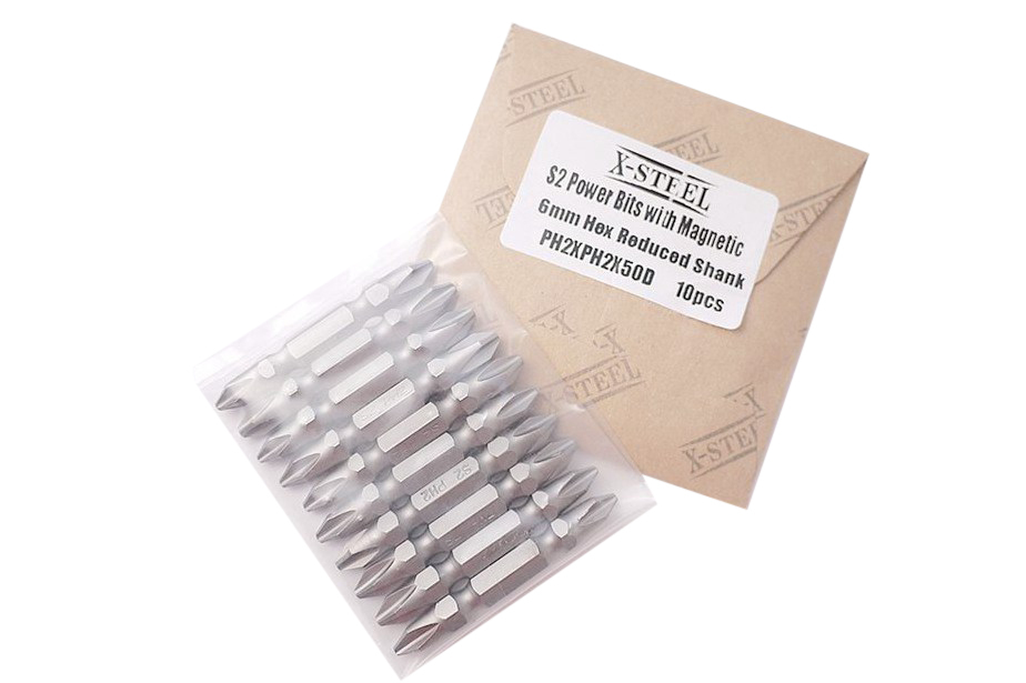S2 Steel Impact Screwdriver Power Bits Phillip Head Option: Ph2x 25/50/65/100/150mmL