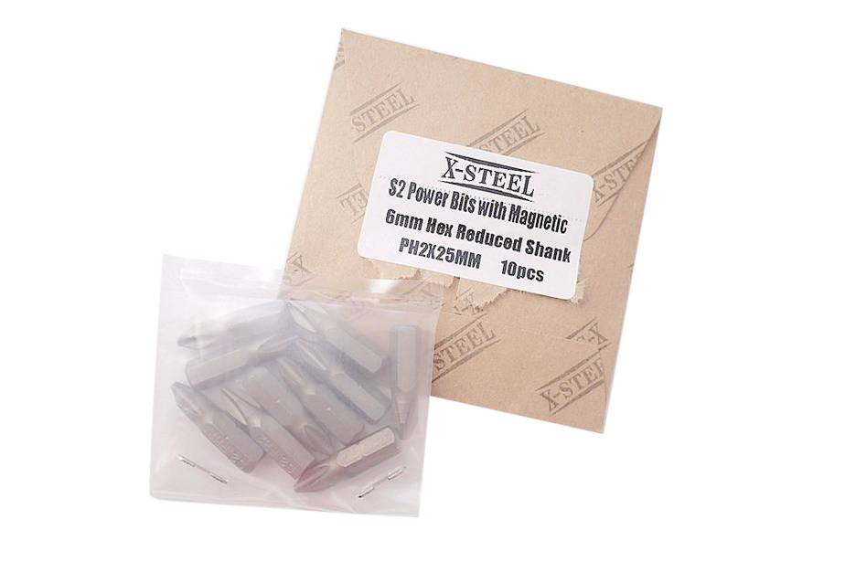 S2 Steel Impact Screwdriver Power Bits Phillip Head Option: Ph2x 25/50/65/100/150mmL