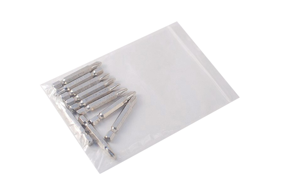 Cr-V Steel Screwdriver Power Bits 50mmL 10pc-pack: Ph1/Ph2/Ph3/F5