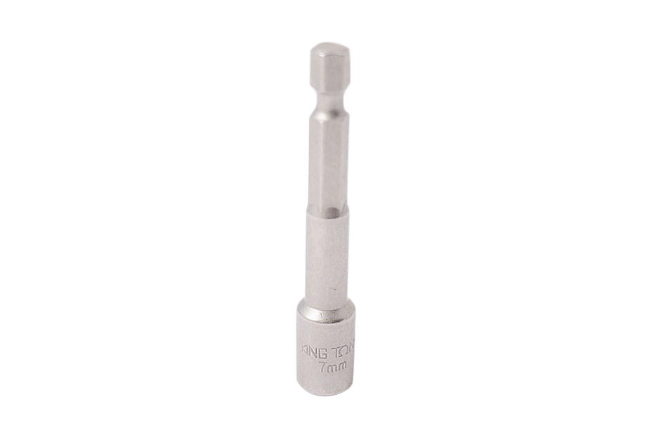 King Tony Cr-V Magnetic Nut Setter Nutsetter Hex Socket: 7mm,1/4",7/16"