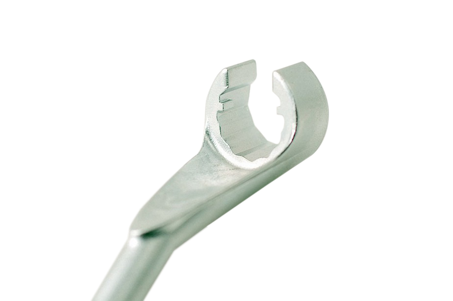 1/2" Dr. 119mmL Fuel Injection Line Flare Nut Open Socket Wrench Option:14mm/17mm/19mm/3pc Set