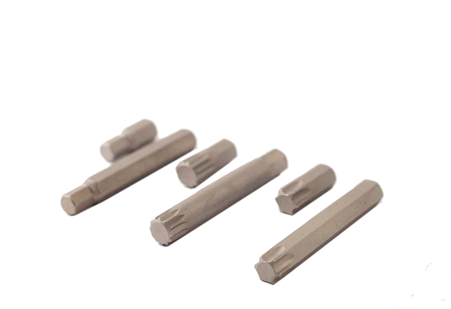 Selta Taiwan 40pc Hex Torx Spline Socket Bits 30&75mmL with 3/8" & 1/2" Dr. Adapter