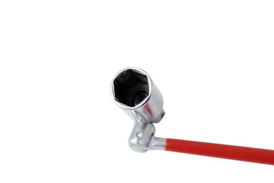 T-Bar Flexible Swivel Universal Joint Spark Plug 6PT Socket Option:16/21/16+21mm