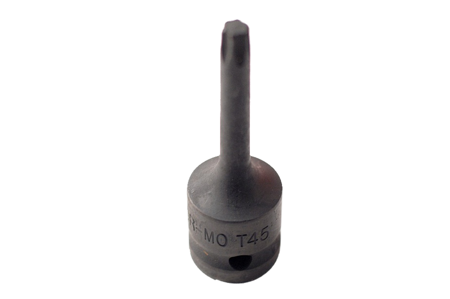 Cr-Mo 1/2" Dr. 75mmL Torx Star Deep Impact Socket Bits: T20-25-30-40-45--70-80-90-100