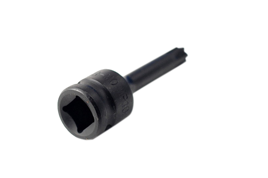 Cr-Mo 1/2" Dr. 75mmL Torx Star Deep Impact Socket Bits: T20-25-30-40-45--70-80-90-100