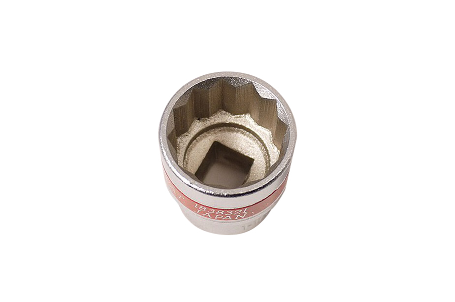 Husky/King Tony Cr-V 1/2" Drive 12pt Double Hex SAE /AF Imperial Socket Individual: 7/16"-1 1/4"