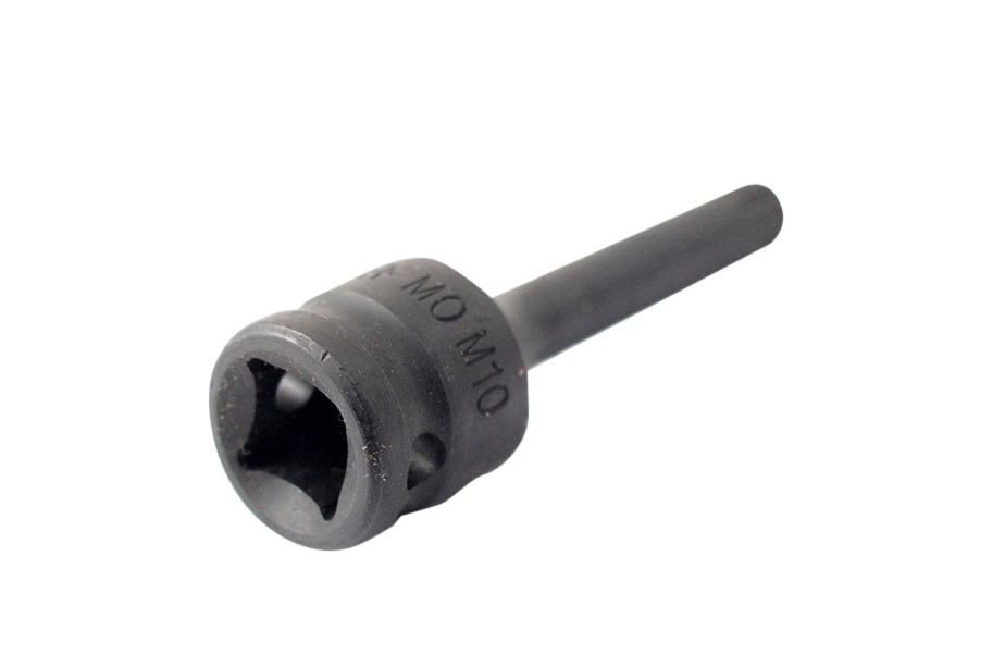 Cr-Mo 1/2" Dr 75mmL Spline Impact Socket Bits Individual: M4-M20