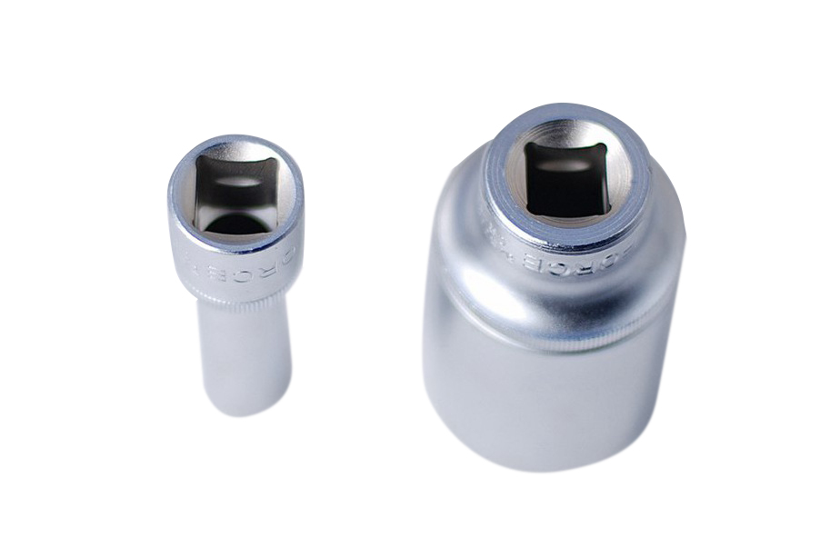 Force 1/2" Dr 6PT Flank 77mmL Deep Socket Metric Imperial Size