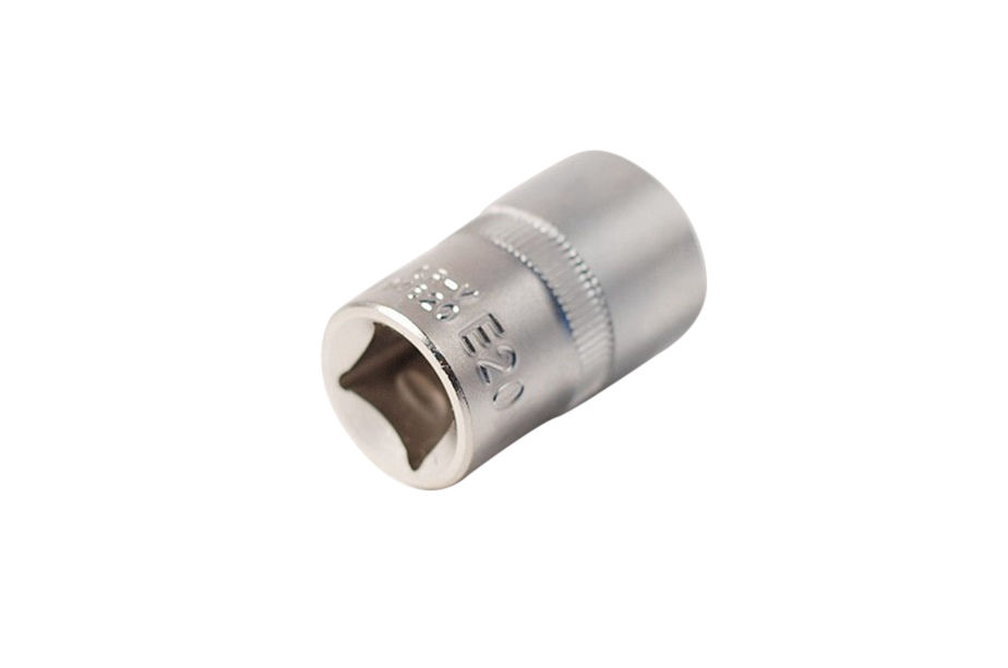Selta Taiwan 9pc 1/2" Dr. Torx E-Star Female Socket: E10-11-12-14-16-18-20-22-24