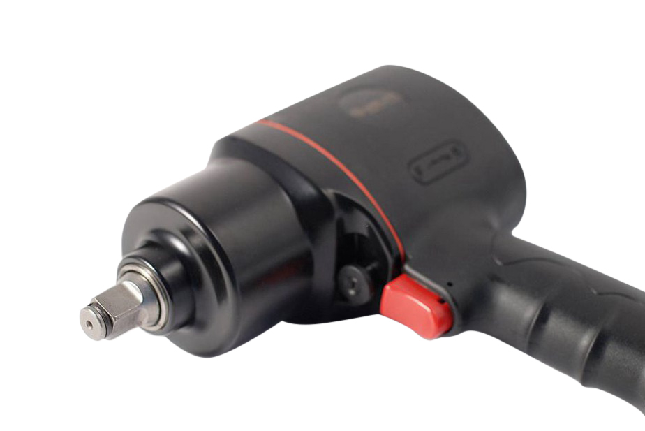 Selta Taiwan 1/2" Dr Air Impact 820 ft·lb Twin Hammer Wrench Gun with Socket