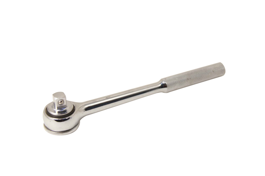 Husky Cr-V 1/2" Dr. Round Head Reversible Quick Release Socket Ratchet Handle
