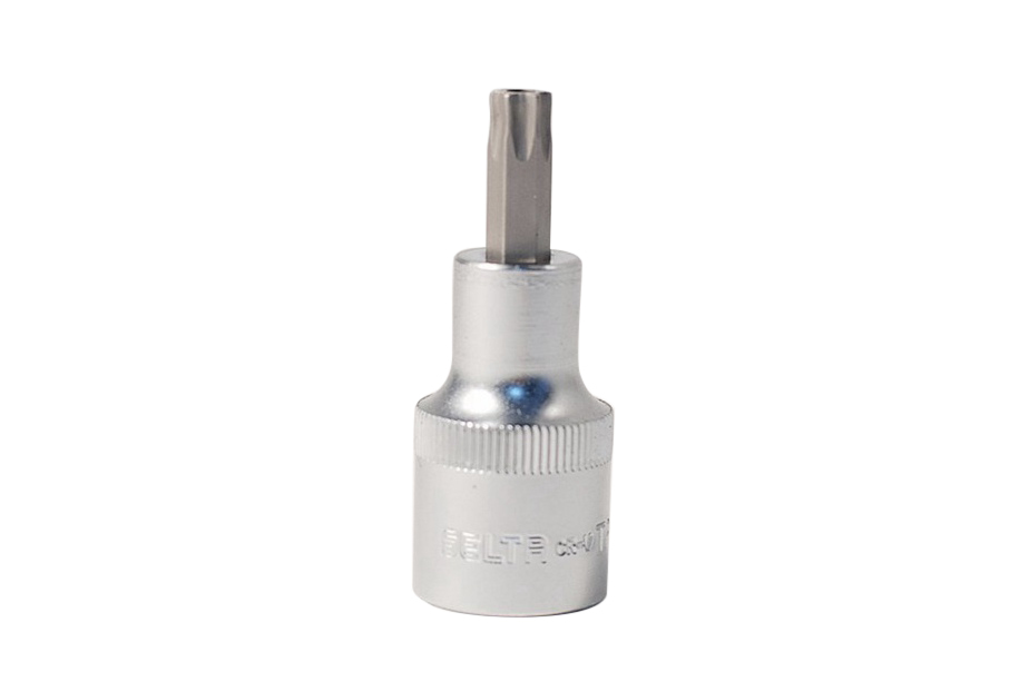 Selta Taiwan 9pc 1/2" Dr Torx Star Tamperproof Socket Bits with Center Hole:TP20-60