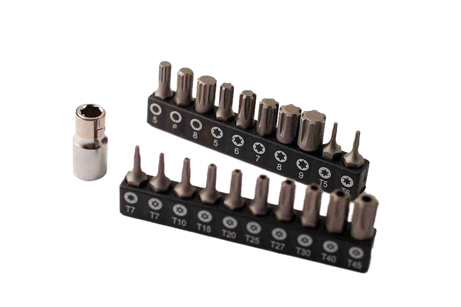 Selta Taiwan 172pc 1/4"-3/8"-1/2" Dr. Reg. Deep Female E-Star Socket & Bits Set