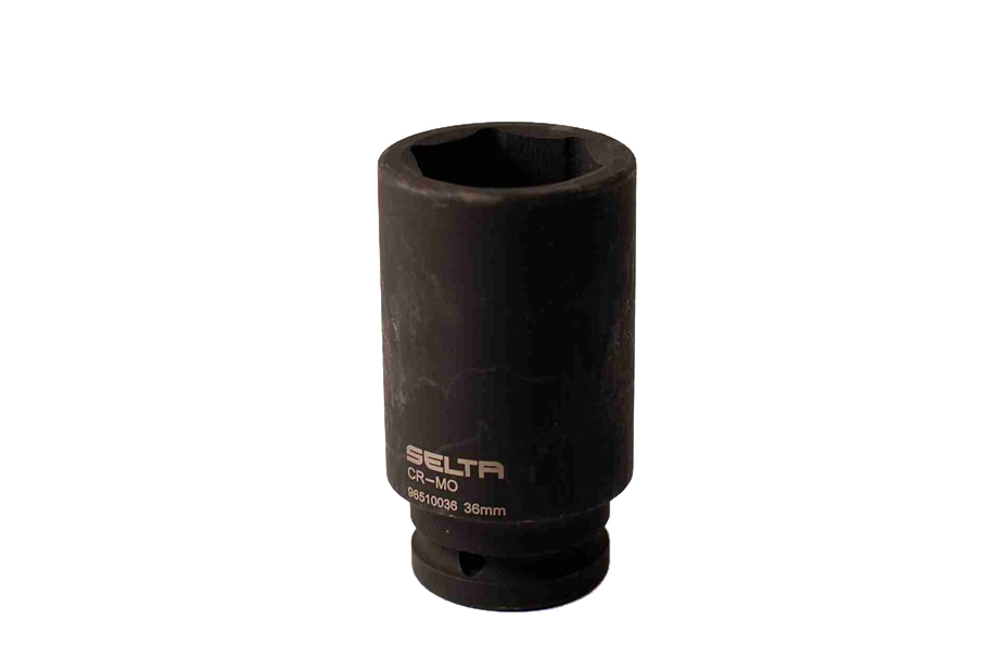 3/4" Dr. 6PT Cr-Mo 95mm/100mm/110/120mmL Extra Deep Impact Socket Made in Taiwan Option:21-70mm