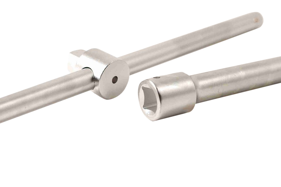 Selta 16pc 17-50mm 3/4" Dr. 6PT Socket & Ratchet Handle Extension Slinding T Bar