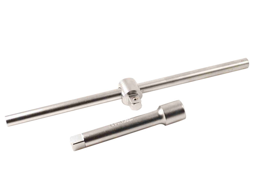 Selta 16pc 17-50mm 3/4" Dr. 6PT Socket & Ratchet Handle Extension Slinding T Bar