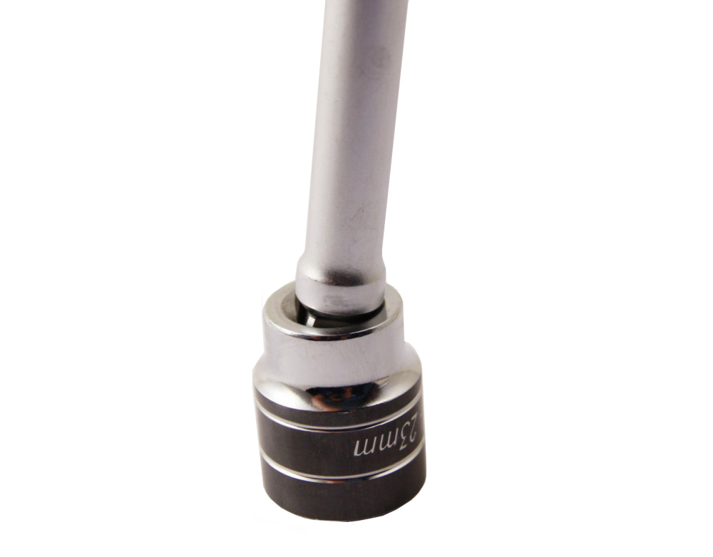 Expert Cr-V Wobble Ball End Extension Bar Work at Angles up to 25° Vertical