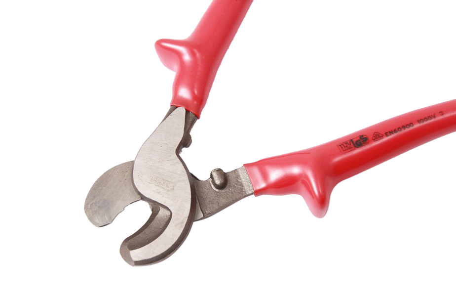 X-Steel Insulated Electrician VDE Copper/Aluminium Cable Cutters Pliers 6"/8"/10" with Big Head