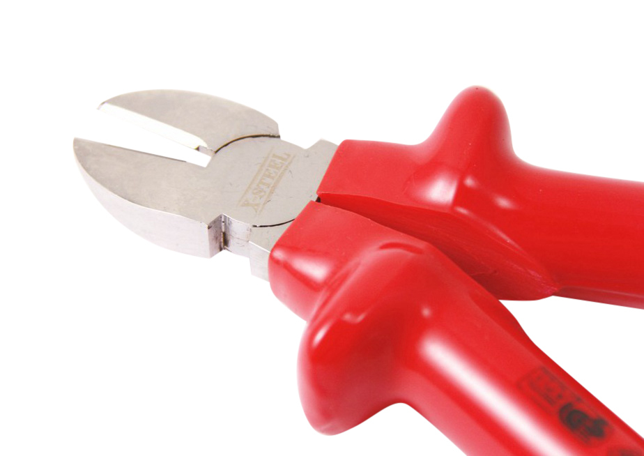 Fully Insulated Electrician VDE Diagonal Side Cutting Pliers IEC 60900 AC1000V