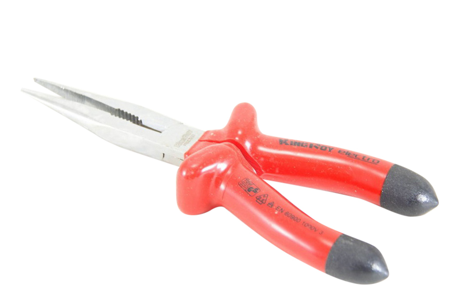 Insulated Electrician VDE Long Nose Pliers IEC 60900 AC1000V