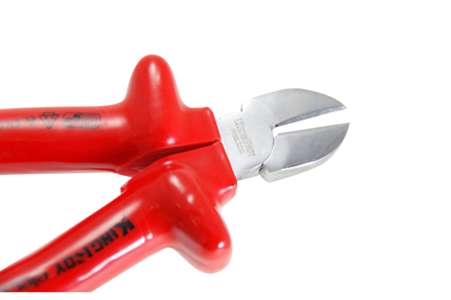 Fully Insulated Electrician VDE Diagonal Side Cutting Pliers IEC 60900 AC1000V