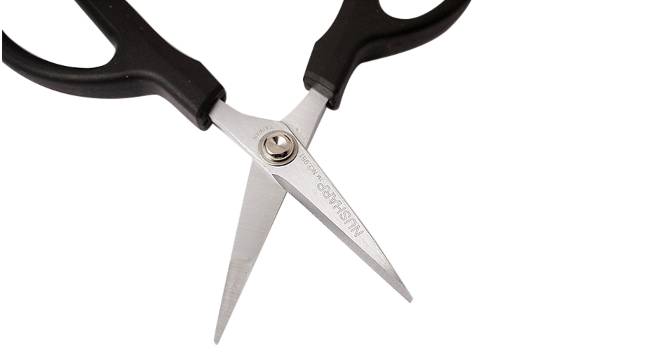 HRC60~62 160mm Fiber Optic KEVLAR Cutter Electrician Technician Scissors