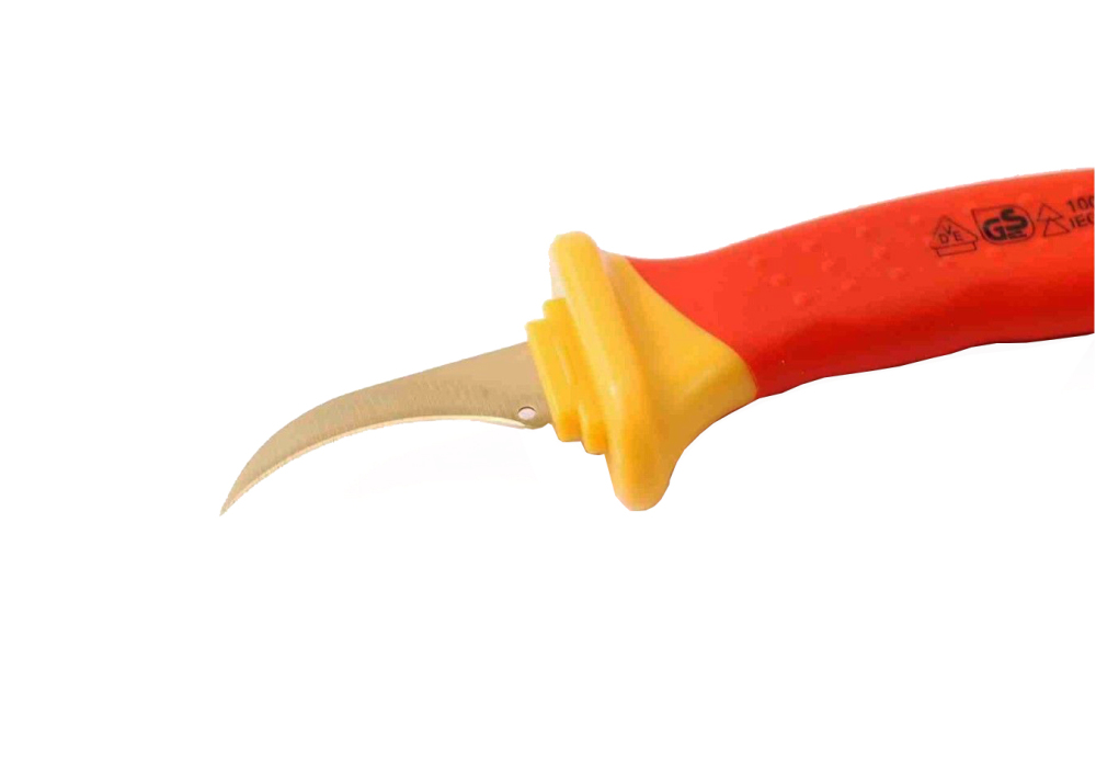 X-Spark VDE Cable Stripping Knife Insulated Wire Stripper 28mm Long Hook Blade