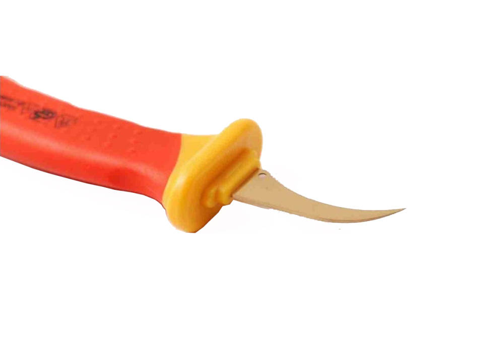 X-Spark VDE Cable Stripping Knife Insulated Wire Stripper 28mm Long Hook Blade