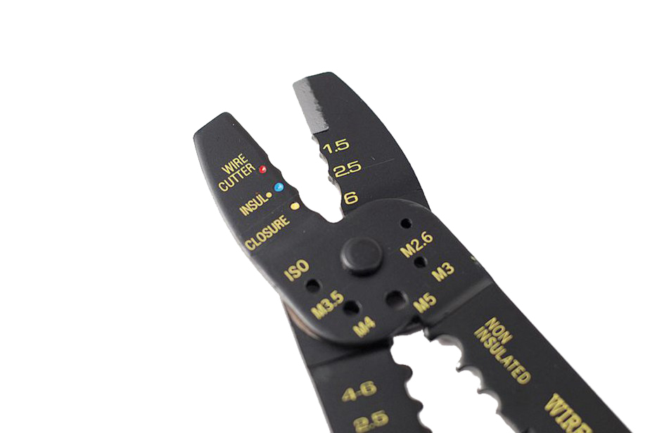 Selta Taiwan 9-3/4" 5 Way Wire Cutter Crimping  Stripper Shearing Terminal Pliers