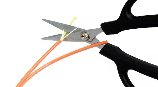 HRC60~62 160mm Fiber Optic KEVLAR Cutter Electrician Technician Scissors