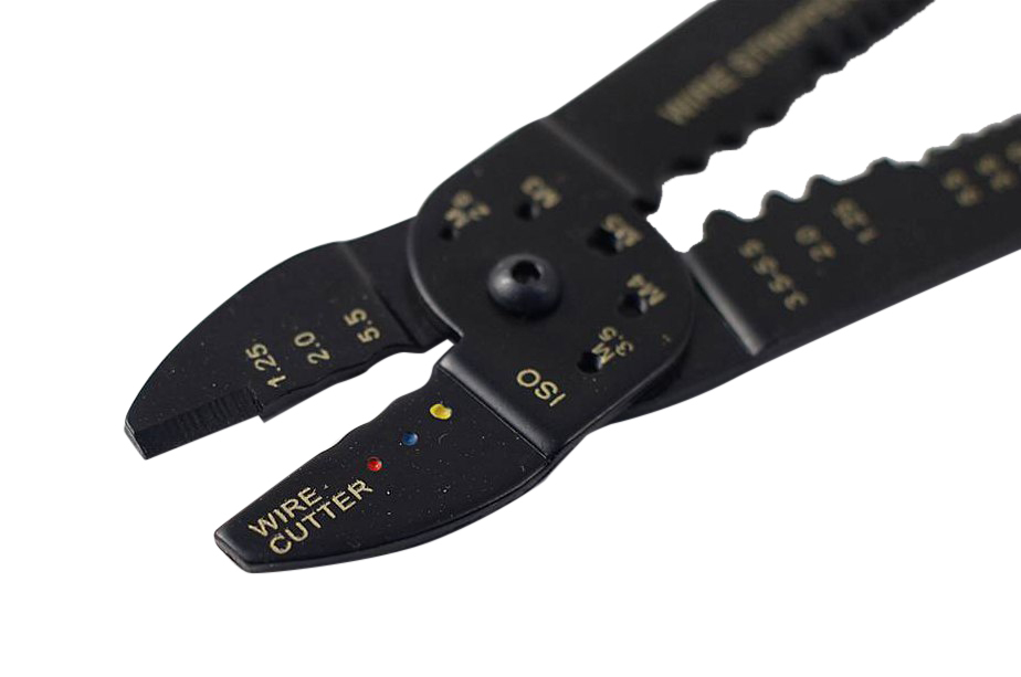 9" Wire Stripper /Cutter Wire Crimping Pliers 10-22 Gauge Strip Screw Shearing