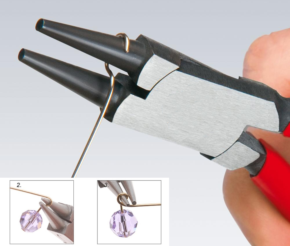 Expert Quality Precision Mini Round Nose Pliers Wire Loops Bending Wrapping Jewelry Tool