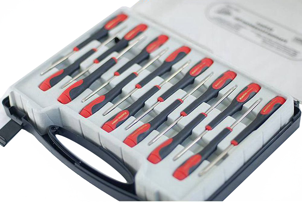 15pc High Precision Mini Cr-V Screwdriver Set: Phillips Slot Trox